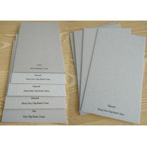 Buy cheap Eco-friendly Recycled Unbleached Two Side Grey Chipboard in Gray Color from wholesalers