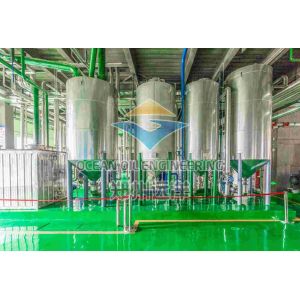 Buy cheap 30-1500tons Capacity Oil Pretreatment Plant With Vibrating Sieve from wholesalers