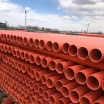 Buy cheap DN110mm MPP Underground Electrical Conduit Plastic Pipe from wholesalers