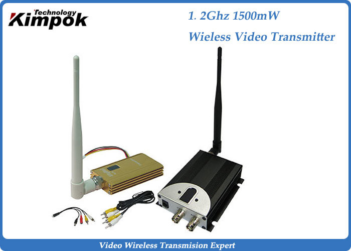 Buy cheap 1.5w Wireless Video Audio Transmitter FPV Transmitter And Receiver Kit With 0.910 Ghz from wholesalers
