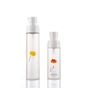 Buy cheap Recyclable Empty Plastic Cosmetic Bottles Frosted Finish For Skincare from wholesalers
