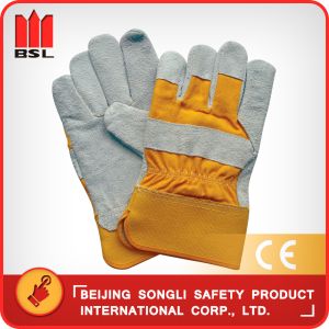 Buy cheap SLG-HD6020-A cow split leather working safety gloves from wholesalers