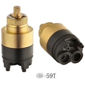 Buy cheap AL2O3 95% Thermostatic Shower Tap Valve Cartridge Replacement 90 Degree from wholesalers