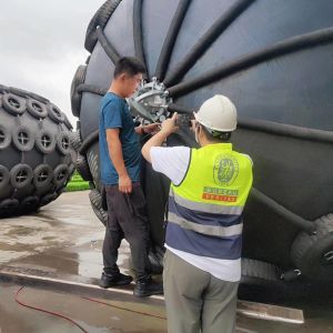 Buy cheap 50kPa Pneumatic Rubber Fender ISO17357-1:2014 Specifications BV Certificate from wholesalers