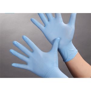Buy cheap Powder Free Latex Free Nitrile Gloves Disposable Anti Chemicals from wholesalers