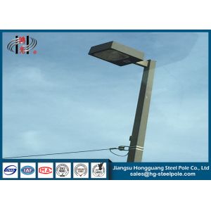 Buy cheap Anti Corrosive Steel Utility Poles Galvanized Steel Pole For Square / Stadium from wholesalers