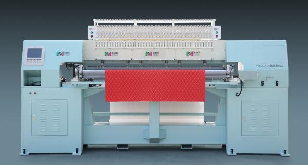 Full Shuttle Industrial Quilting Machines Computerized 1mm-12.7mm Adjustable