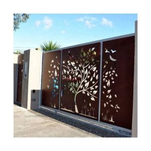Buy cheap Custom stainless steel outdoor partition privacy garden screen product