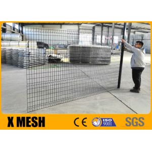 Buy cheap Powder Coated Metal Mesh Fencing 50x200mm Hole For Highway from wholesalers