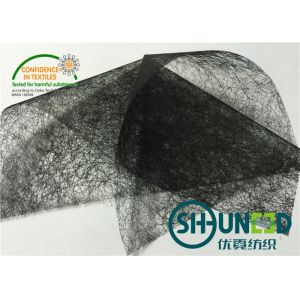 Black Fusible Fleece Interfacing , Bonding Fabrics Fusible Webbing