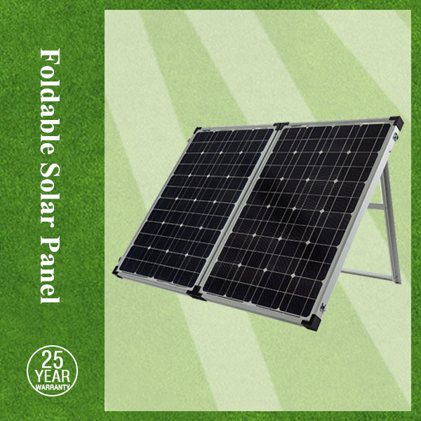 Quality Mono-crystalline silicon 2f foldable solar panel 100w qualified with controller for cheap sale for sale