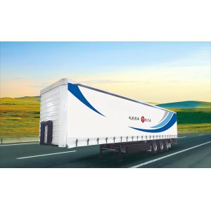 Buy cheap Versatile CIMC Tarped Semi-Trailer Frames Durable Customizable For Cargo Protection from wholesalers