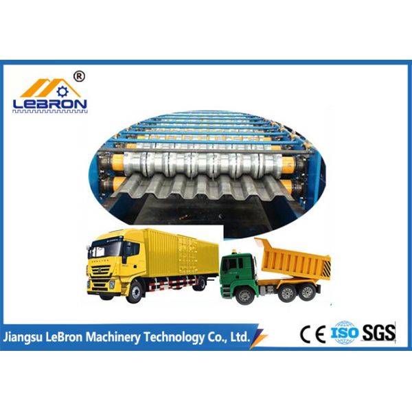 Buy cheap White color and blue color car panel cold roll forming machine 2018 new type 10 meter container panel from wholesalers