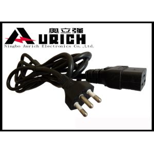 Buy cheap Inmetro Approval Brazil Power Cord With IEC C19 3 Pin Plug OEM Manufacture from wholesalers