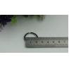 Buy cheap Hang Chain Hook DIY Craft Key Hardware Nickel Color Iron Round Flat Split Key Ring from wholesalers