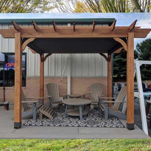 Buy cheap Pavilion Deck Railing Support Customized Heavy Duty Wood Post Brackets in Matte Black from wholesalers