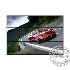 55 Inch Lcd Interactive Video Wall With Bezel 3.5MM Digital Signage Displays For