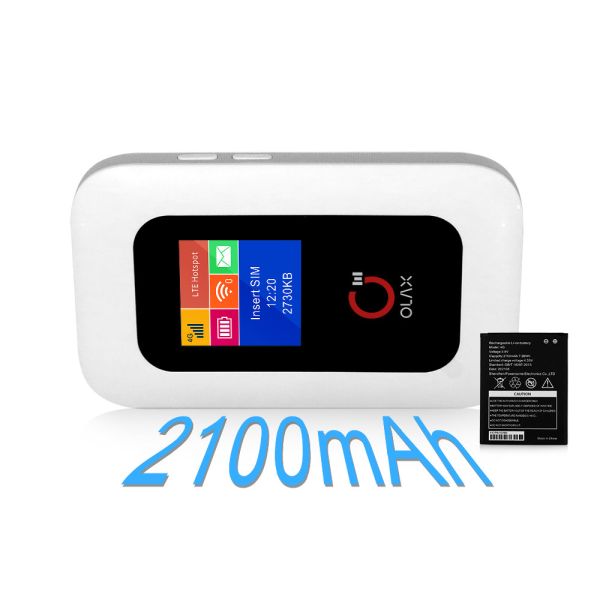 Buy cheap 802.11b/G/N Pocket Hotspot 4G Wireless Routers With Screen OLAX MF980L ROHS from wholesalers