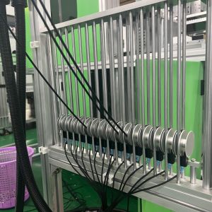 Complete Automation Butyronitrile Ring Cutting And Bonding Machine Produce Lunch