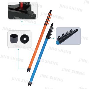 Buy cheap 50ft Carbon Fiber Telescopic Window Cleaning Pole for Window and Solar Cleaning OEM Available from wholesalers