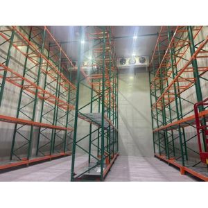 Buy cheap Powder Coated Adjustable Levels Warehouse Pallet Racking For Cold Storage Customized from wholesalers