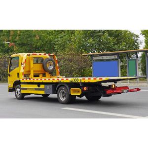 Customized 4X2 JAC 10 Tons Tow Trucks Wrecker Truck Flat Bed Truck for Road