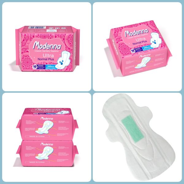 Ultra Thin Anion Sanitary Napkin Organic Cotton Sanitary Towels Heavy Flow