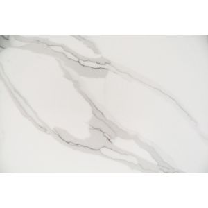 6.5Mohs White Calacatta Quartz Kitchen Tops Solid Surface 3000*1600