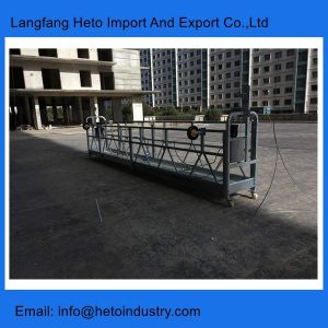 Buy cheap ZLP630 aluminium building contruction srp parapet clamp temporary gondola from wholesalers