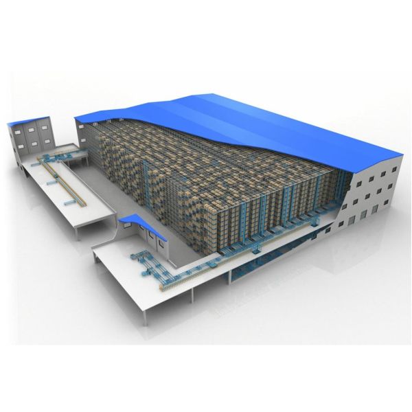 Quality ASRS MHS Automated Warehouse System for Chemical Fiber Industry for sale