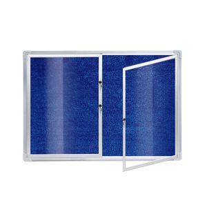Buy cheap Waterproof Outdoor Magnetic Bulletin Board Sliding Window Aluminum Frame from wholesalers