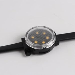 Buy cheap 50mm Transparent Permanent High Brightness LED Point Light RGB Changeable IP67 Waterproof Outdoor Decoration from wholesalers