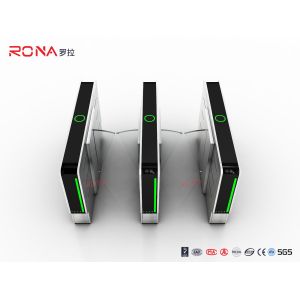 Buy cheap Automatic Pedestrian 304 Flap Barrier Gate With Servo Motor 900mm Width from wholesalers