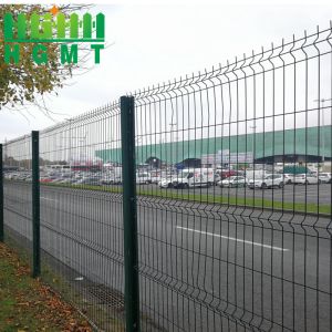 Outdoor Galvanized Welded 3D Wiremesh Fence Panel Easily Assembled Segment Types