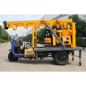 Buy cheap Diamond Geology Geotechnical Soil Investigation Drilling Rig Truck Mounted 200m XYC-200 from wholesalers