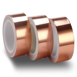 Buy cheap Smooth Purity Conductivity Copper Tape For EMI Shielding from wholesalers