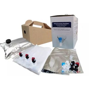 Plastic Juice Bags in Box Packaging with Smooth/Textured Surface and
