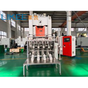 Buy cheap 5 Caivities Fully Automatic Aluminium Foil Container Making Machine from wholesalers