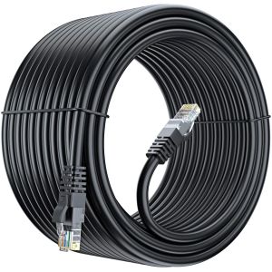 Buy cheap HDPE Cat 8 Ethernet Cable For Gaming 8P8C Connector FTP Communication from wholesalers