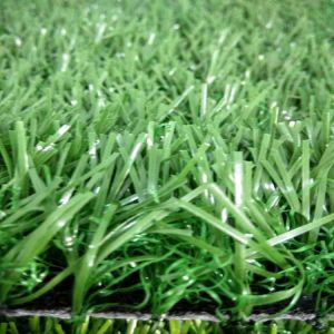 Buy cheap 25mm Dog Safe Artificial Grass On Top Of Paving Slabs 9000 Dtex 1mm Width from wholesalers