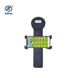 Buy cheap Handheld Ear Tag Reader With Mobile Phone APP , Rfid Chip Reader CE Listed from wholesalers