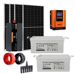 Buy cheap Home Solar Energy System 2KW Solar Panel Kit Off Grid With Mounting System from wholesalers