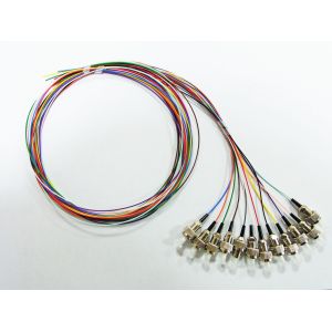 G652D G657A Type Fiber Optic Pigtail Splicing 4/6/8/12/24 Core Bundle / Fanout