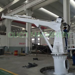 Buy cheap 2t Small Marine 10m Telescopic CCS Ship Deck Cranes from wholesalers