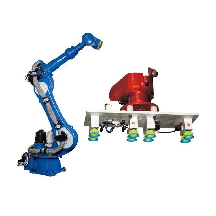 Buy cheap 6 Axis Universal Robotic Arm Yaskawa GP110 With CNGBS Robot Gripper For Pallet Handling Robot from wholesalers