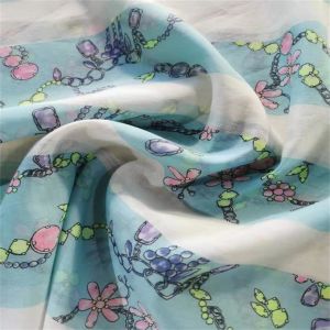 Buy cheap 80s Women Suit Fabric Digital Printed 20d Chiffon Polyester Spandex from wholesalers