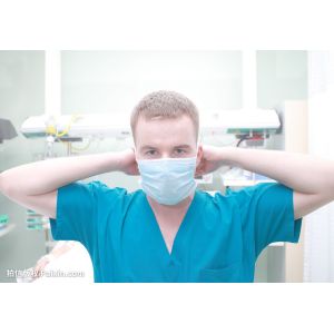 Buy cheap EN14683 3 Ply Disposable Medical Face Masks With Earloop from wholesalers