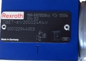 Rexroth Directional Valve DBET-61/200G24K4V High Precision High Frequency