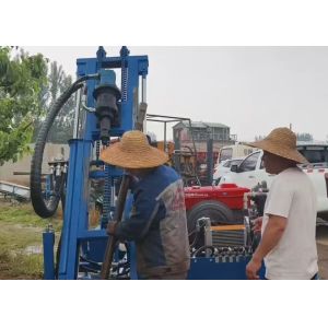 Buy cheap Flexible Operation 30-100m Crawler Drilling Rig With High Safety from wholesalers