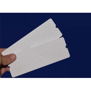 China Thin Rectangular Custom High Alumina Ceramic Sheet Industrial Ceramics Strip on sale